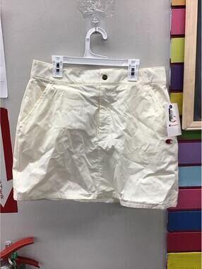Champion women’s falda mini skirt campus 8 unbleached cotton new target